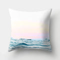 Axyaa Sea Waves Cushion Cover 45x45cm for Home, Office & Car Décor