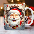 Axyaa Santa Claus Ceramic Mug - Christmas Kids Gift