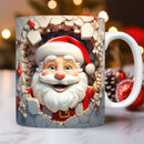 Axyaa Santa Claus Ceramic Mug - Christmas Kids Gift