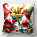 Christmas Dwarf Decoration Pillowcase for Living Room Sofa & Home Decor - Axyaa Brand