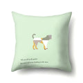 Axyaa Woodland Animal Cushion Cover: Bear Deer Pillow Case for Home Decor