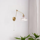Axyaa Glass LED Wall Lamp for Living Room, Bedroom, Bathroom - Nordic Minimalism