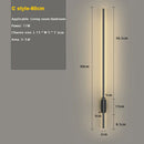 Axyaa LED Wall Lamp for Living Room Bedroom, Modern Indoor Long Strip Lighting