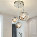 Axyaa Stair Chandelier Pendant Light Ceiling Lamp LED Chandeliers for Living Room