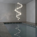 Axyaa Water Drop Chandelier - Modern Nordic Design for Stylish Home Décor