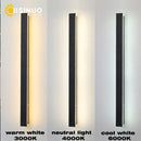 LED Outdoor Wall Lamp Axyaa Garden Light Waterproof Strip Sconce for Villa Porch