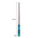 Axyaa Stainless Steel Korean Spoon and Chopsticks Set