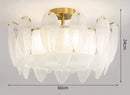 Axyaa Nordic Dining Room Pendant Ceiling Light Chandelier for Living Room