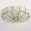Axyaa Brass Ceiling Lamp: Modern Nordic LED Hanging Light for Home Living Bedroom