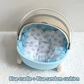 Axyaa Bed Stroller with Cute Mat for Labubu Dolls