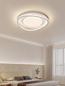 Axyaa LED Ceiling Lamp with Remote Control for Nordic Minimalist White Living Room