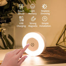 Axyaa LED Book Light: Touch Switch, 3-Color Dimmable, Portable Night Lamp
