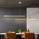 Axyaa LED Modern Minimalist Chandelier for Dining Living Bedroom