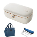 Axyaa Electric Lunch Box: Portable Stainless Steel Food Warmer Container 220V 110V