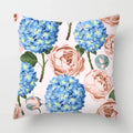 Axyaa Cute Butterfly Floral Print Pillowcase 45*45cm for Home & Office Decor