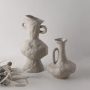 Ceramic White Flower Pot Vases by Axyaa