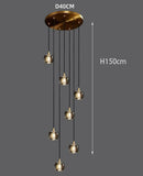 Axyaa Modern LED Pendant Chandelier for Living Room and Dining Room Lighting