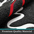 Axyaa Indoor Outdoor Non-Slip Doormat with Cute Letters for Front Door & Garden