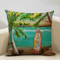 Axyaa Linen Pillow Case 45x45cm for Home Decor and Relaxation