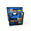 Axyaa Geometric Stained Glass House Lampshade - Chandelier, Wall Light Replacement