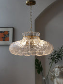 Axyaa Clear Glass Pendant Chandelier Indoor Lighting