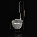 Axyaa Stainless Steel Noodle Drainer Sieve Colander Spoon - Kitchen Tool