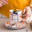Axya Korean Style Ceramic Coffee Tea Mug Set