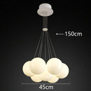 Axyaa Modern Ceiling Chandelier for Dining Room, Hanging Pendant Light Fixture for Living Room