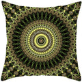 Axyaa Mandala Print Square Pillowcase for Home Decor and Sofa Cushions