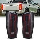 Axyaa LED Tail Lamps for Isuzu D-Max Pickup: Rear Running Brake Turn Signal Lights