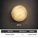 Axyaa Marble Wall Light: Modern Minimalist Nordic Square Alabaster Fixture