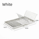Axyaa Foldable Adjustable Drying Rack for Kitchen Plates, Bowls, Cutlery