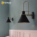 Axyaa Nordic Wall Sconces Bedside Lighting Fixture with Rotary Switch