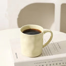 Axyaa Solid Color Ceramic Mug with Handle for Coffee, Tea, Juice - Large Capacity
