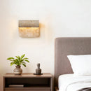 Axyaa Yellow Cave Stone Wall Light - Sabi Style Bedroom Atmosphere Light