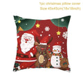 Axyaa Christmas Cushion Cover 2022: Merry Decorations, Navidad, Noel, Xmas Gifts, Happy New Year 2023