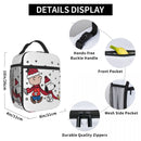Axyaa Cartoon Dog Lunch Bag: Cute & Insulated Thermal Cooler Box