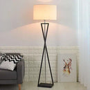 Axyaa Modern Minimalist Fabric Floor Lampshade for Home Lighting