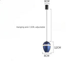 Axyaa LED Pendant Lamp: Creative Decor Chandelier for Bedroom, Restaurant, and Bar Counter