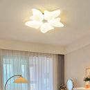 Axyaa Modern Flower LED Ceiling Chandelier with Remote Dimming for Home Decoration