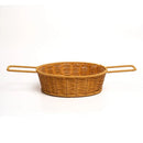 Rattan Bread Storage Basket by Axyaa: Portable Organizer for Picnic, Fruit, Sundries