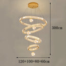 Axyaa Crystal Chandelier Pendant Light for Living Room Bedroom Ceiling Decor