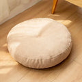 Axyaa Tufted Round Floor Cushions for Adults & Kids - Thick Meditation & Seating Pillow