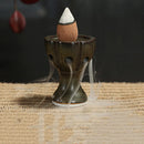 Axyaa Buddha Waterfall Incense Burner for Home and Office Decoration