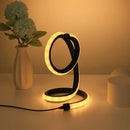 Axyaa Three-Tone Light Desk Lamp: Modern Furniture Lighting with Night Light