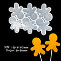 Axyaa Silicone Lollipop Molds Cake Decorating Chocolate Baking Mould