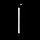 Axyaa Gold Tube Floor Lamp - Modern Minimalist Nordic LED Light