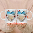 3D Deer Print Coffee Mug Collection by Axyaa - 11oz Creative Cup 4 Designs