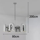 Axyaa LED Pendant Chandeliers for Modern Home Decor Staircase Lighting