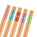 Axyaa Bamboo Chopsticks Spoon Set - Reusable Sushi Food Stick Gift Tableware
